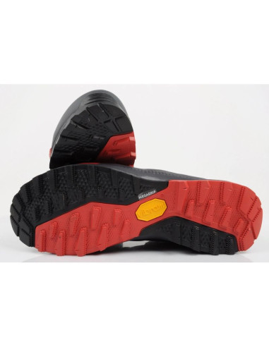 Aku buty trekkingowe męskie rocket gore-tex turystyczne za kostkę szare czerwone