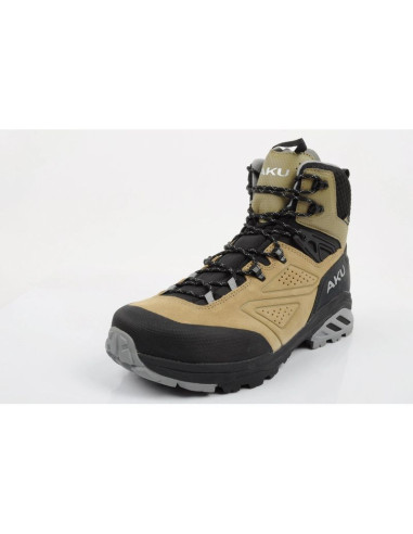 Aku buty trekkingowe męskie reactive gore-tex turystyczne za kostkę beżowe