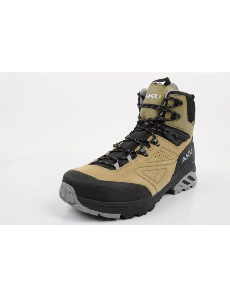 Aku buty trekkingowe męskie reactive gore-tex turystyczne za kostkę beżowe