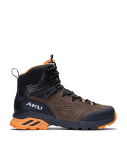 Aku buty trekkingowe męskie reactive gore-tex turystyczne za kostkę brązowe