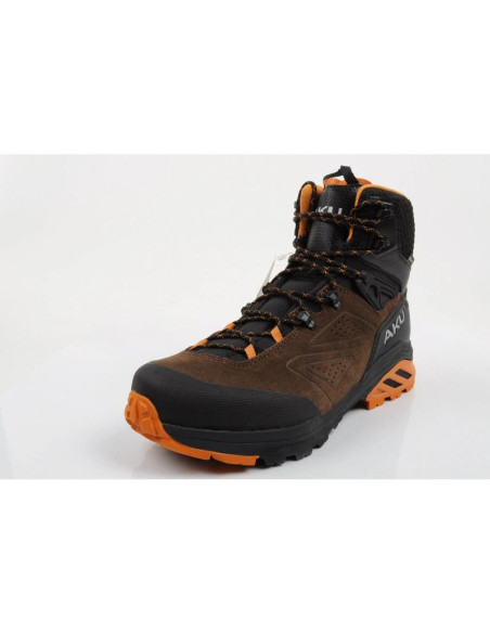 Aku buty trekkingowe męskie reactive gore-tex turystyczne za kostkę brązowe