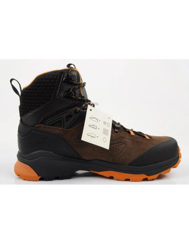Aku buty trekkingowe męskie reactive gore-tex turystyczne za kostkę brązowe