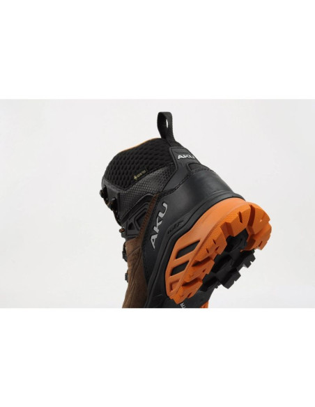 Aku buty trekkingowe męskie reactive gore-tex turystyczne za kostkę brązowe