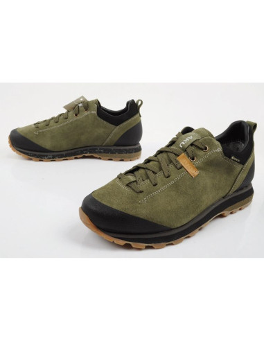Aku buty trekkingowe męskie bellamont gore-tex wytrzymałe turystyczne jasno zielone