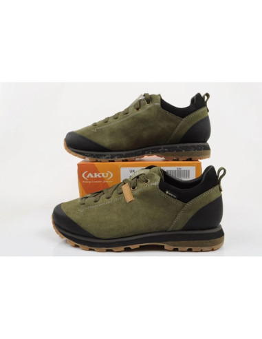 Aku buty trekkingowe męskie bellamont gore-tex wytrzymałe turystyczne jasno zielone