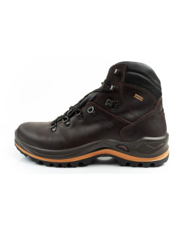 Grisport marrone buty męskie trekkingowe skóra wodoodporne za kostkę 2