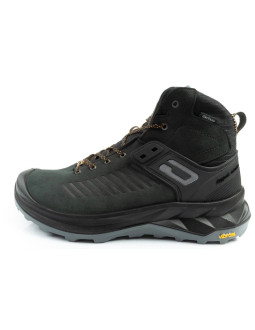 Grisport nero  buty męskie trekkingowe skórzane wodoodporne za kostkę 2