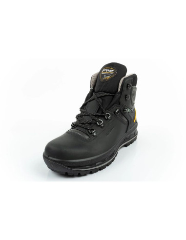 Grisport buty męskie trekkingowe nero dakar spo-tex skórzane czarne