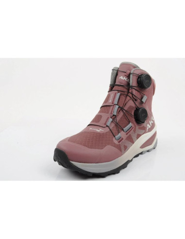 Aku buty damskie sportowe trekkingowe furiosa boa gtx vibram modne różowe szare