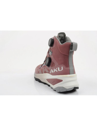 Aku buty damskie sportowe trekkingowe furiosa boa gtx vibram modne różowe szare