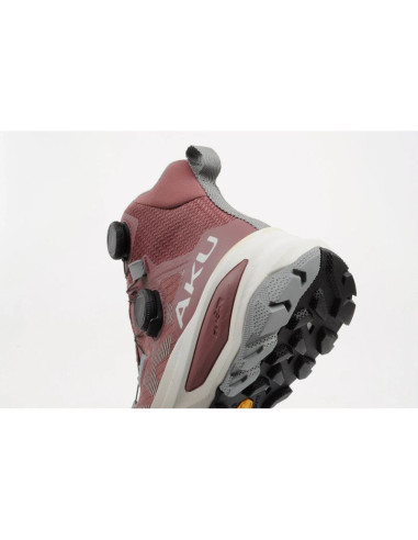Aku buty damskie sportowe trekkingowe furiosa boa gtx vibram modne różowe szare