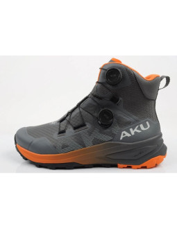 Aku buty męskie trekkingowe furiosa boa gtx vibram modne szare 2