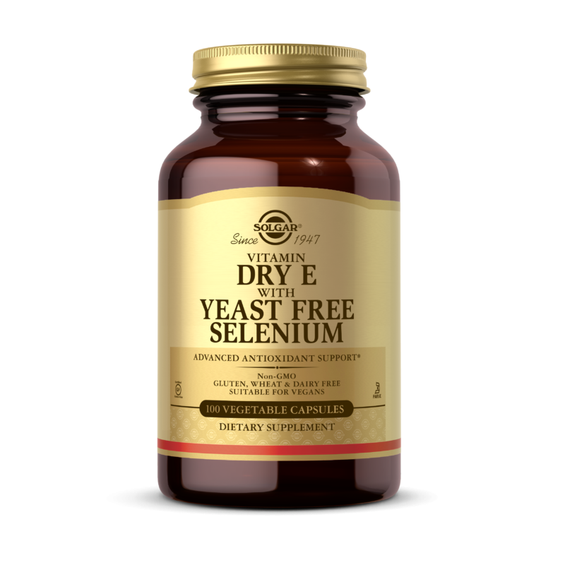 Dry Vitamin E with Yeast Free Selenium (100 kaps.)