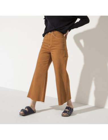 Klapki ocieplane birkenstock arizona vl shearling midnight skóra zamszowa szerokie regular (1020592)