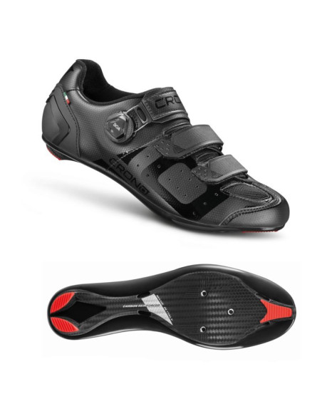Crono buty szosowe cr-3-22 czarne 44 kompozyt
