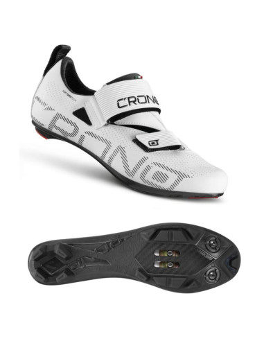 Crono buty triatlonowe ct-1-20 białe 46 kompozyt