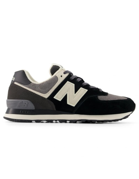 Sneakersy unisex new balance u574 lifestyle black (u574sbk)