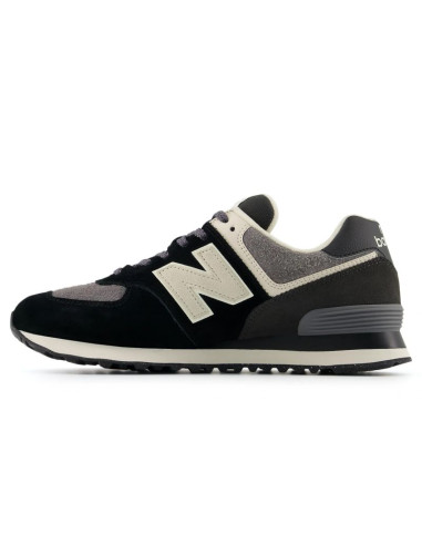 Sneakersy unisex new balance u574 lifestyle black (u574sbk)