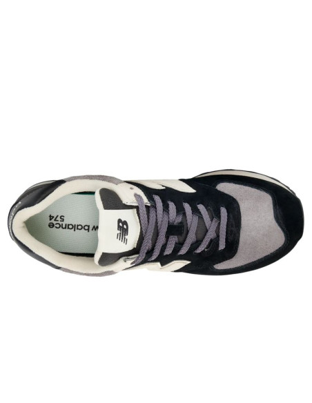 Sneakersy unisex new balance u574 lifestyle black (u574sbk)