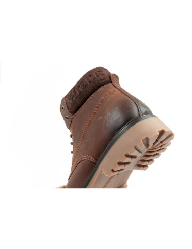 Wrangler arch fur buty męskie sztyblety trzewiki eleganckie ocieplane brązowe