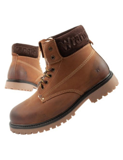 Wrangler arch fur buty męskie sztyblety trzewiki eleganckie ocieplane skóra naturalna