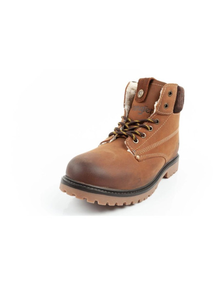 Wrangler arch fur buty męskie sztyblety trzewiki eleganckie ocieplane skóra naturalna