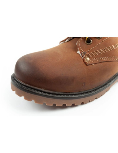 Wrangler arch fur buty męskie sztyblety trzewiki eleganckie ocieplane skóra naturalna