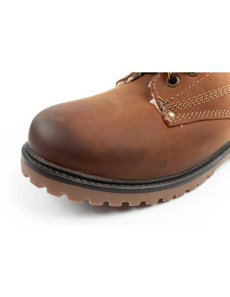 Wrangler arch fur buty męskie sztyblety trzewiki eleganckie ocieplane skóra naturalna