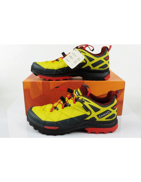 Aku rocket dfs gore-tex buty trekkingowe męskie turystyczne żółte