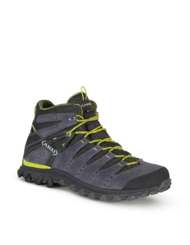 Aku alterra gore-tex buty trekkingowe męskie turystyczne lekkie szare zielone