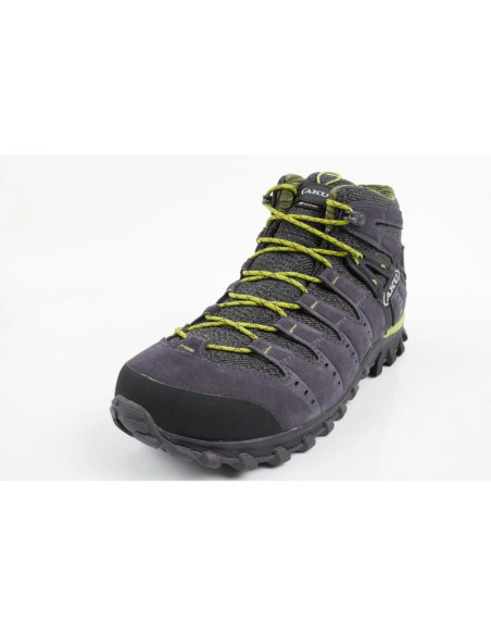 Aku alterra gore-tex buty trekkingowe męskie turystyczne lekkie szare zielone