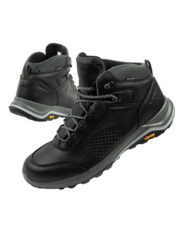 Grisport buty męskie trekkingowe nero avon spo-tex skórzane czarne