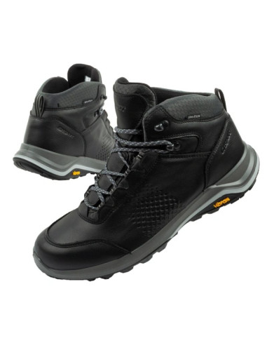Grisport buty męskie trekkingowe nero avon spo-tex skórzane czarne