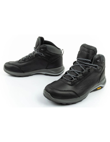 Grisport buty męskie trekkingowe nero avon spo-tex skórzane czarne