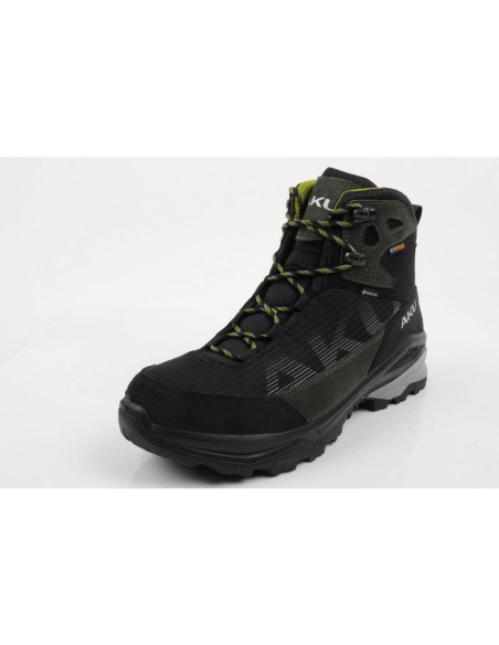 Aku buty sportowe trekkingowe męskie adapta gore-tex skórzane czarne