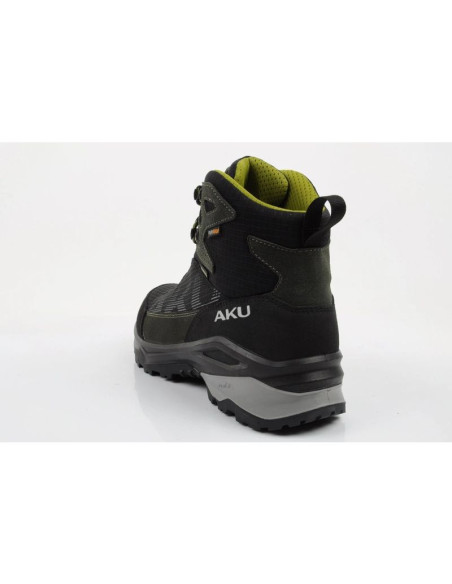 Aku buty sportowe trekkingowe męskie adapta gore-tex skórzane czarne