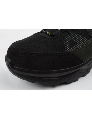 Aku buty sportowe trekkingowe męskie adapta gore-tex skórzane czarne