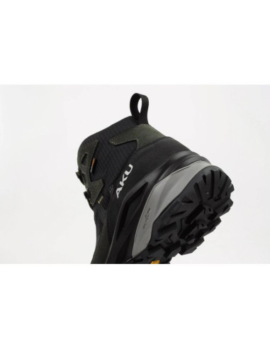 Aku buty sportowe trekkingowe męskie adapta gore-tex skórzane czarne