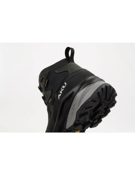 Aku buty sportowe trekkingowe męskie adapta gore-tex skórzane czarne