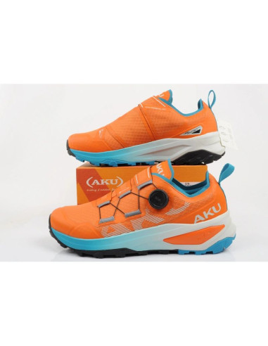 Aku buty męskie trialowe trekkingowe furiosa boa gore-tex vibram modne pomarańczowe