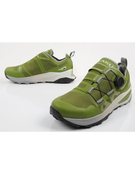 Aku buty męskie trialowe trekkingowe furiosa boa gore-tex vibram modne zielone