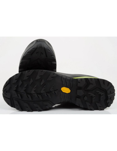 Aku buty sportowe trekkingowe męskie adapta gore-tex skórzane czarne zielone