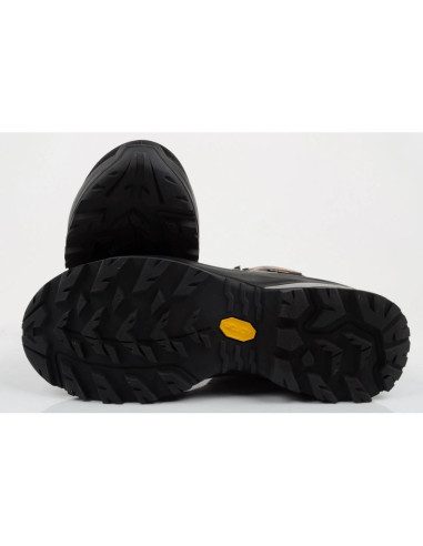 Aku buty sportowe trekkingowe damskie adapta gore-tex skórzane czarne różowe