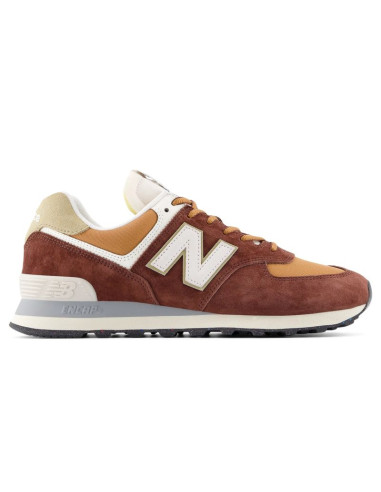 Sneakersy unisex new balance u574 lifestyle brown (u574mrr)