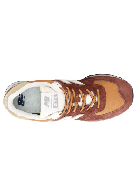 Sneakersy unisex new balance u574 lifestyle brown (u574mrr)