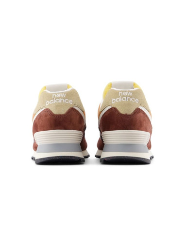 Sneakersy unisex new balance u574 lifestyle brown (u574mrr)