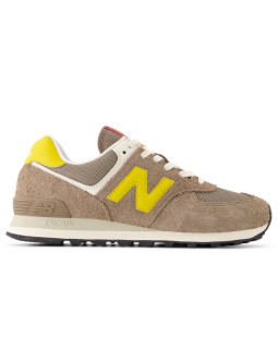 Sneakersy unisex new balance u574 lifestyle brown (u574byw)