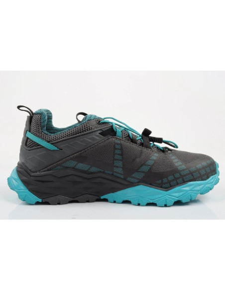 Aku buty sportowe trekkingowe damskie flyrock gore-tex wytrzymałe szare niebieskie