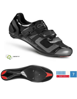 Crono buty szosowe cr-3 czarne 43 nylon