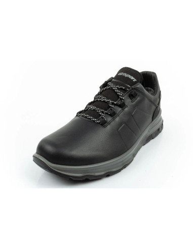 Grisport buty męskie trekkingowe nero avon spo-tex skórzane czarne